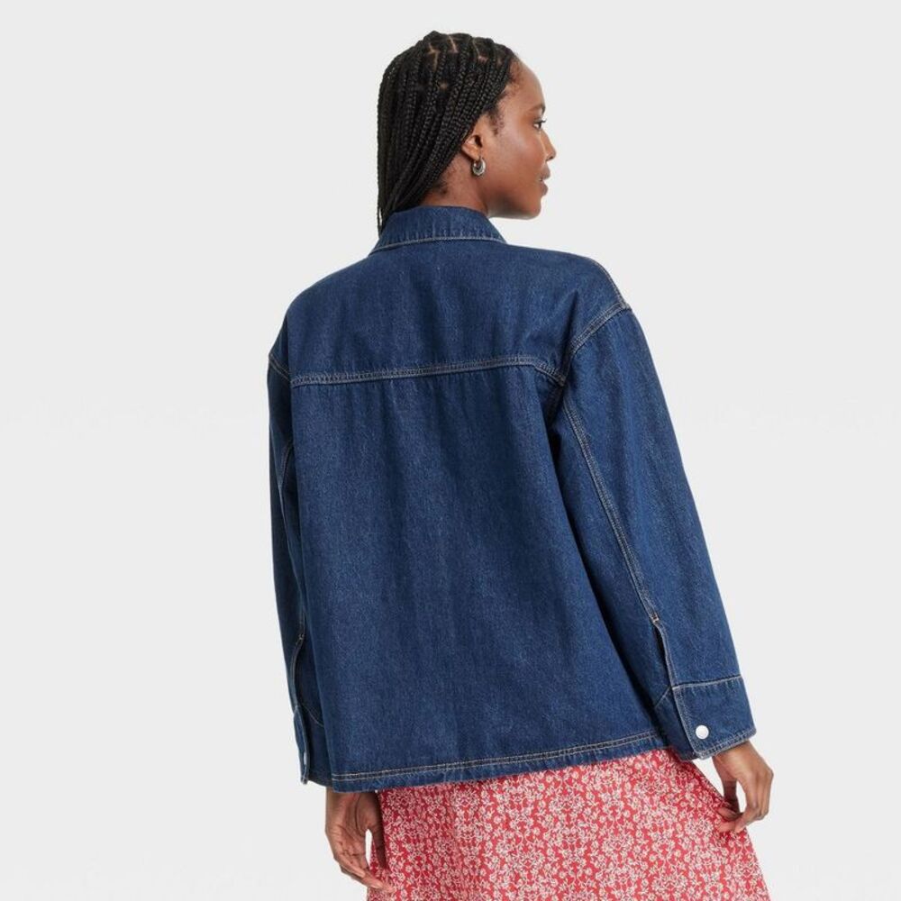 Universal Thread Blue Denim Jacket - Picture 2 of 3